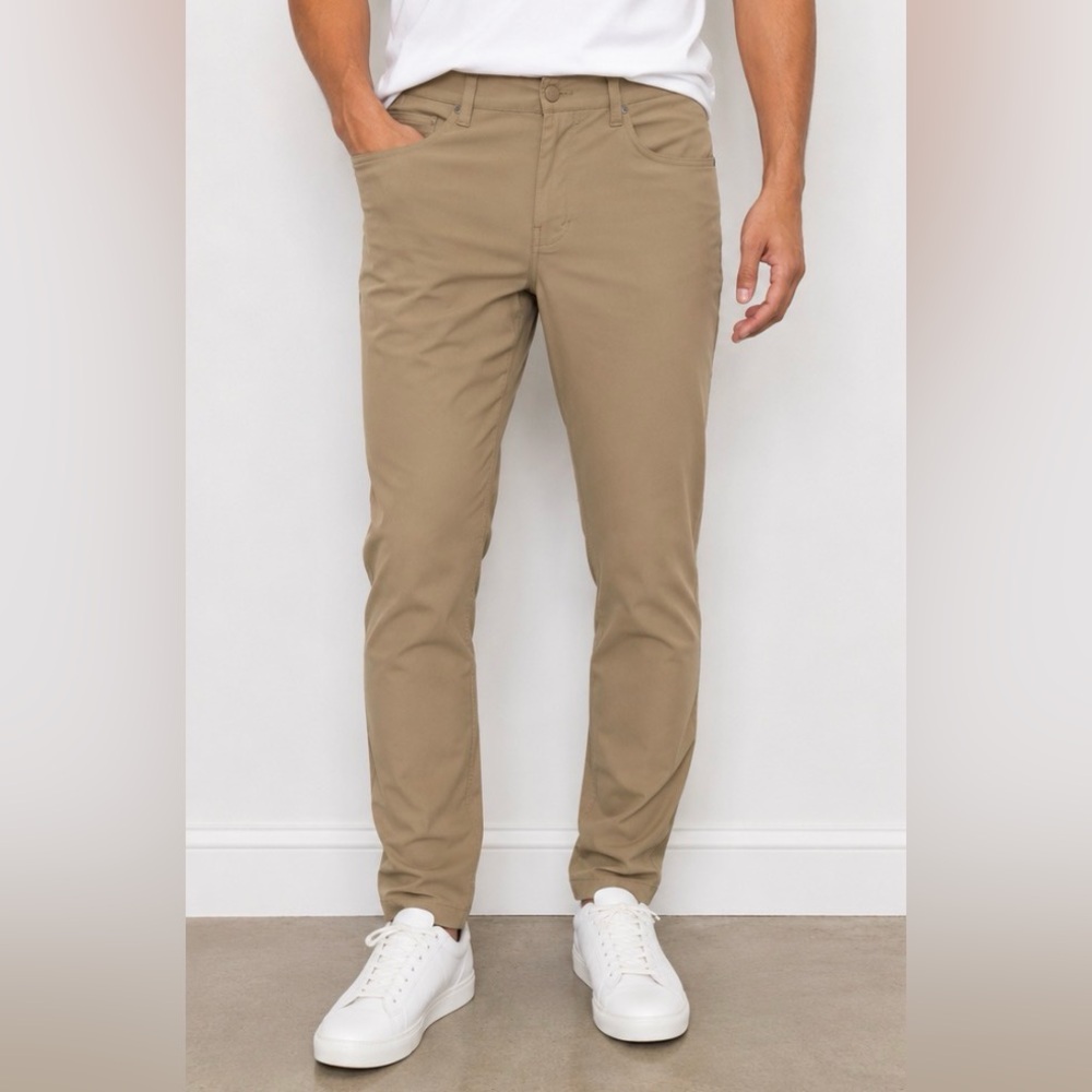 lululemon athletica Men's Slim Chino Pants in Tan
